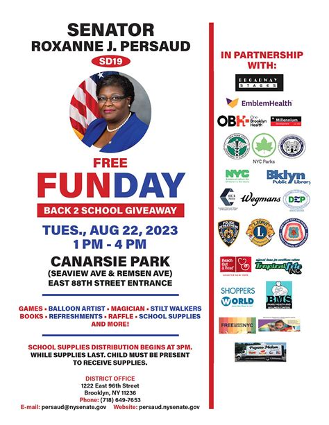 Aug 22 Sd 19 Fun Day And Back To School Giveaway Brownsville Ny Patch