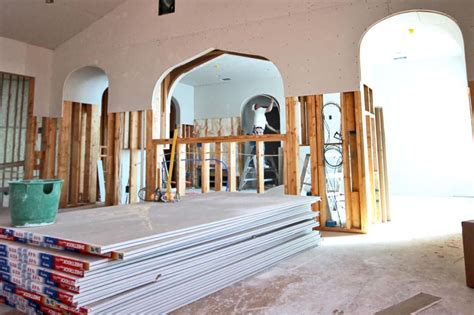 Archways And Ceilings — How To Drywall An Arch