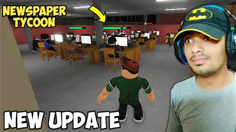 *New Update* And UPGRADES! In Newspaper Tycoon Roblox! - YouTube