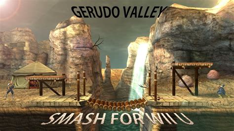 Smash3ds Gerudo Valley Smashu Stages Wip1 Youtube