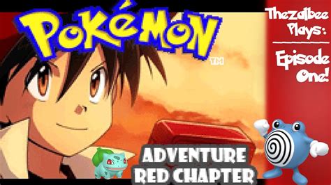 Manga Time 1 Pokemon Adventure Red Chapter Thezalbee Plays Youtube