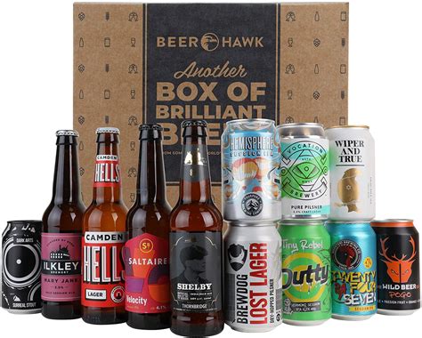 Beer Hawk Best Of British Beer Case 12 Beers Per Case British Beer