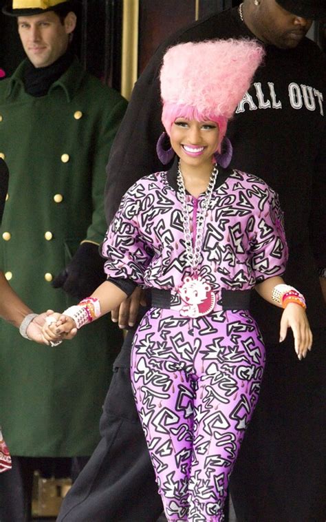 Hot Shots Nicki Minaj Brings Pink Friday To London That Grape Juice