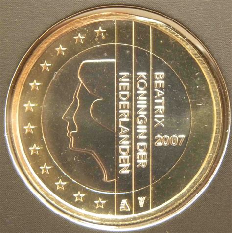 Pays Bas 1 Euro 2007 Pieces Eurotv Le Catalogue En Ligne Des Monnaies