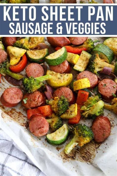 Try out these tasty and easy low cholesterol recipes from the expert chefs at food network. Keto Sheet Pan Sausage & Veggies (Quick & Low Carb ...