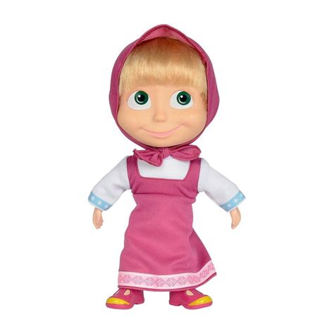 Masha And The Bear Masha Soft Body Doll 23cm Toys — Mrpackage