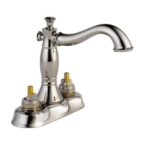 Took your faucet's aerator apart to clean it? Delta Cassidy 4 in. Centerset 2-Handle Bathroom Faucet ...