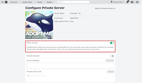 How To Create A Private Server In Roblox Laptrinhx