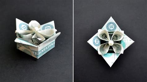 My Cute Money Box Dollar Origami Tutorial Diy By Nprokuda Youtube