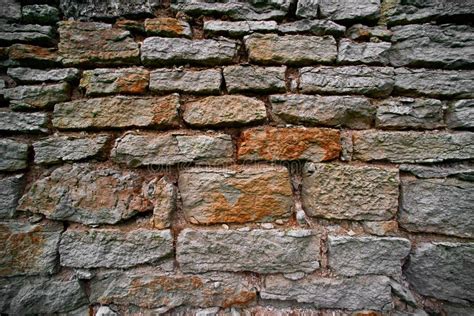 Ancient Medieval Limestone Brick Wall Stock Image Image Of Medieval