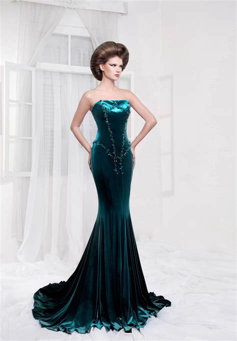 Tarek Sinno Evening Gowns Elegant Evening Dresses Prom Dresses