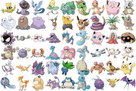 List Of Original 151 Pokemon Pokemongo