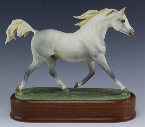 Royal Worcester Arabian Horse Porcelain Figurine Oct 30 2019 Hill