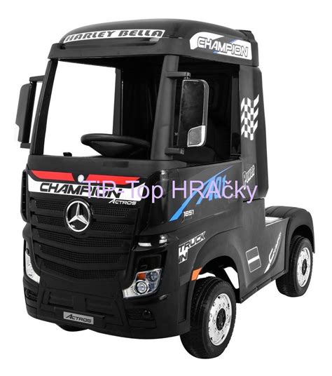 Votre camion mercedes actros d'occasion chez truckscorner. Elektrické autíčka | Elektrický kamión Mercedes Benz Actros čierna | TiP-ToP HRAčky
