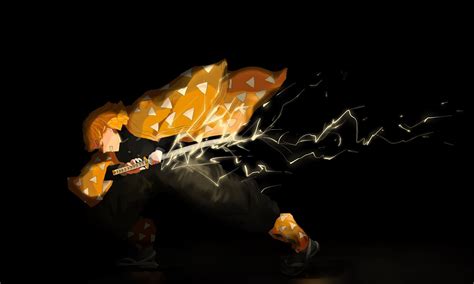 A Visual Journey With Zenitsu: Exploring The Appeal Of 4K Desktop