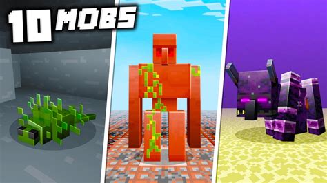 From now on, you should mostly see bugs being fixed. 10 Minecraft Mobs Could Be in Minecraft 1.17! - YouTube