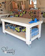 Pictures of Workbench Shelf Ideas