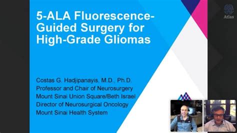 5 Ala Fluorescence Guided Surgery For High Grade Gliomas Grand Rounds
