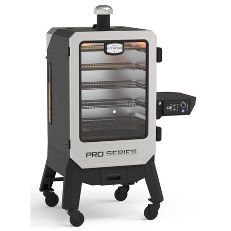 Pit Boss Pro Series 1529 Sq In Stainless Steel Pellet Smoker In The