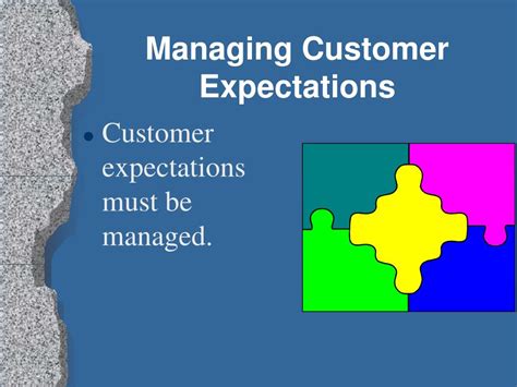 Ppt Consumer Expectations Of Services Powerpoint Presentation Free