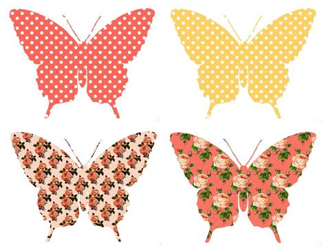 The Graphics Monarch Digital Butterfly Collage Sheet Download Free