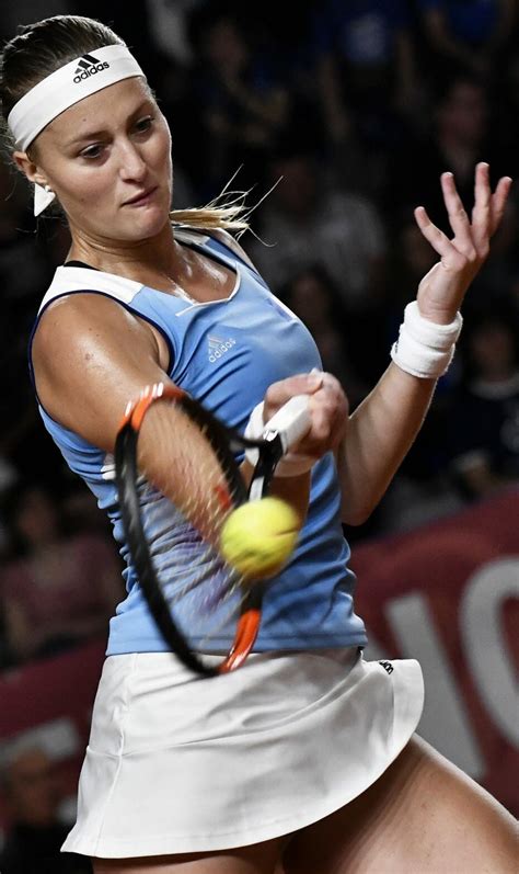 Barrages De Fed Cup Tennis Kristina Mladenovic Tireuse Délite De Léquipe De France