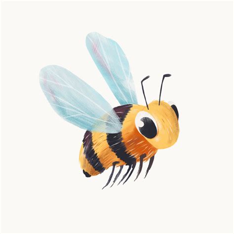 Bird Painting Acrylic Bee Painting Animal Paintings Animal Drawings