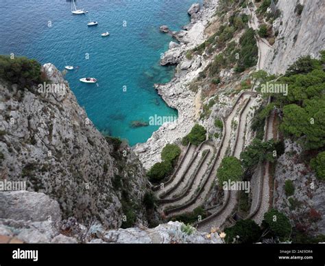 Capri Island Italy Stock Photo Alamy