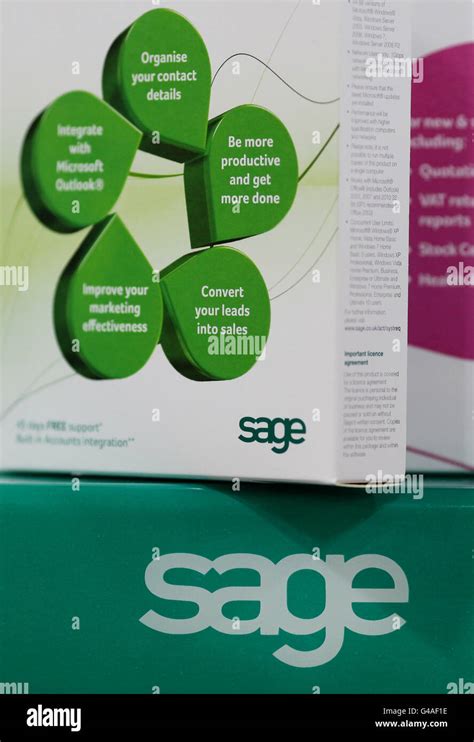 An Example Of Software From The Sage Group Plc A Leading Supplier Of