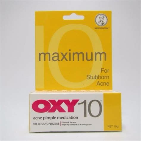 Oxy 10 Acne Pimple Medication 10g Or 25g Shopee Malaysia