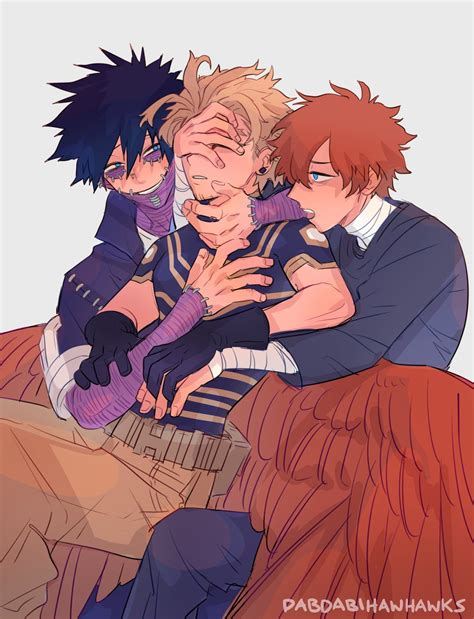 17 Mha Fanart Dabi X Hawks Anime Wp List