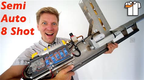 Semi Auto Potato Cannon For The Homemade Screw Tank Youtube
