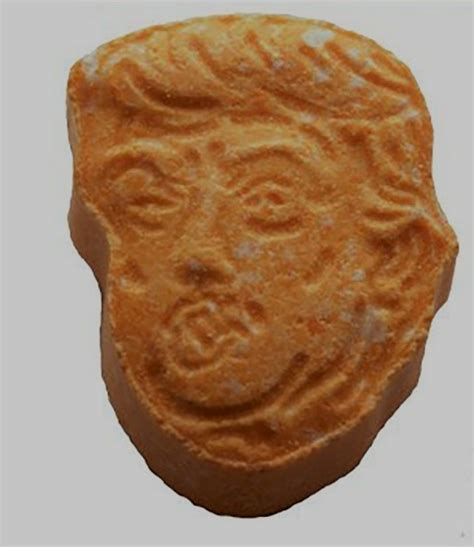 German Drug Dealers Got Caught With Trump Shaped Ecstasy Tablets
