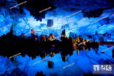China The Crystal Palace Of The Dragon King Reed Flute Cave Guilin