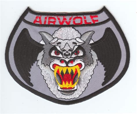 The Airwolf Upc Serial And Merchandise Database Arm Patch