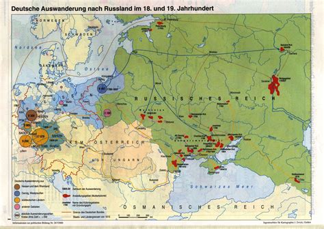 Regions list of russia with capital and administrative centers are marked. Immigration of the Volga Germans into Russia. | German map ...