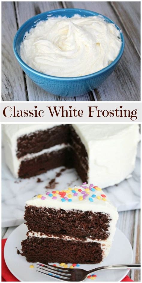 I've started quite the and with each one i add, the recipes just get better and better. White Frosting Recipe - Recipe Girl