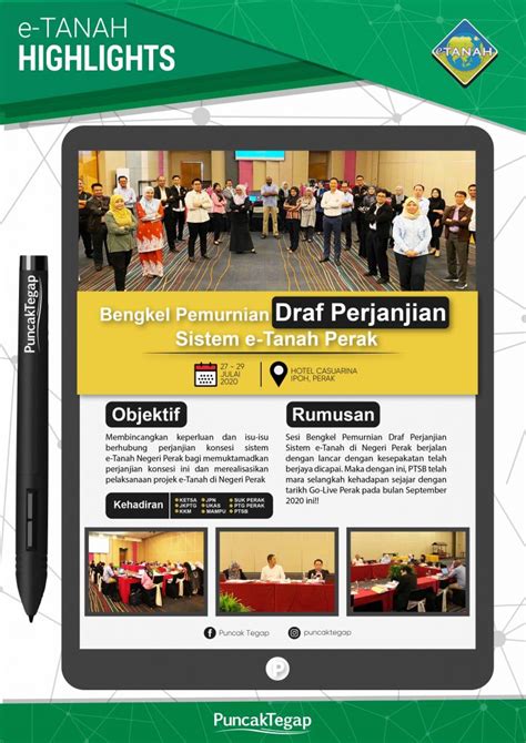 (sendirian berhad) sdn bhd malaysia company is the one that can be easily started by foreign owners in malaysia. Bengkel Permurnian Draf Perjanjian Sistem e-Tanah Perak ...