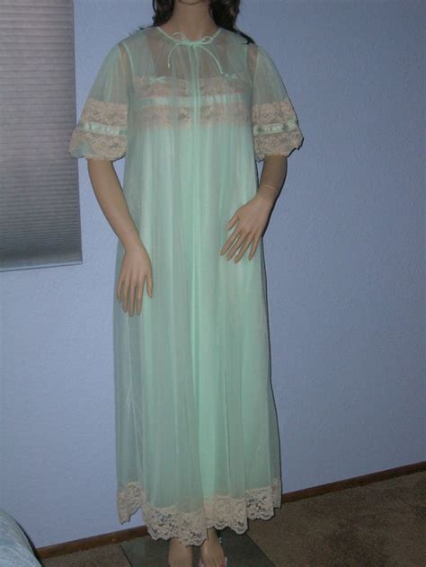 15 best vintage fluffy chiffon nightgowns and lingerie images on pinterest nightgowns sheer