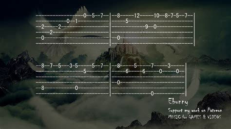 This is the intro riff from polyphia's new single g.o.a.t. Celtic Music - Medieval Kingdom Full Acoustic Guitar Tab by Ebunny Fingerstyle How to Play ...