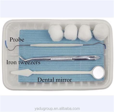 Disposable Medical Surgical Kit For Oral Examinationdental Hygiene Kit