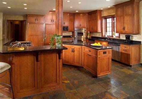Mission Style Kitchen Craftsman Home Interiors Craftsman Style