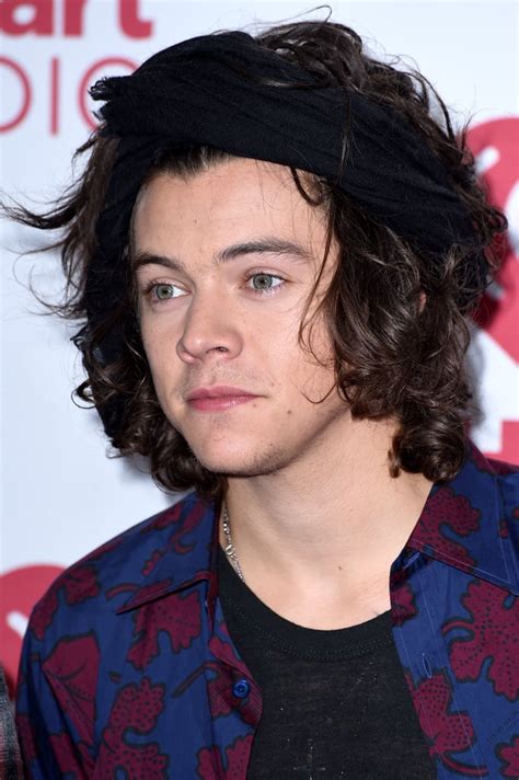 Harry Styles S Hair Pictures Popsugar Beauty Uk