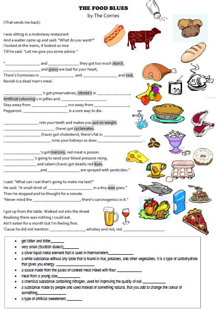 Students will be able to give an advice. 78 FREE Eating Habits Worksheets