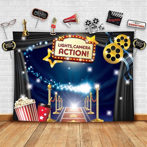 Hollywood Movie Theme Photography Backdrop And Studio