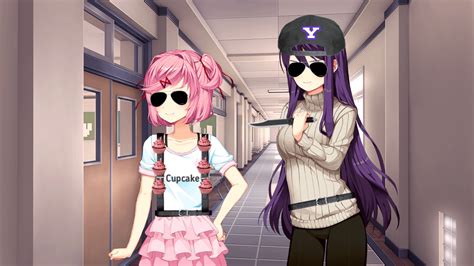 This Is What I Always Imagine If Natsuki And Yuri Are Close Friends Ddlc