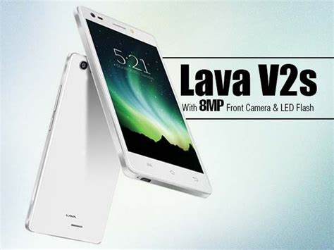New Lava V2s With 8 Mp Front Camera And Led Flash Launched Rs 8750