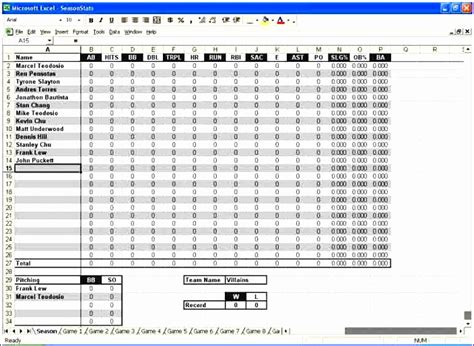 10 Statistics Template Excel Excel Templates