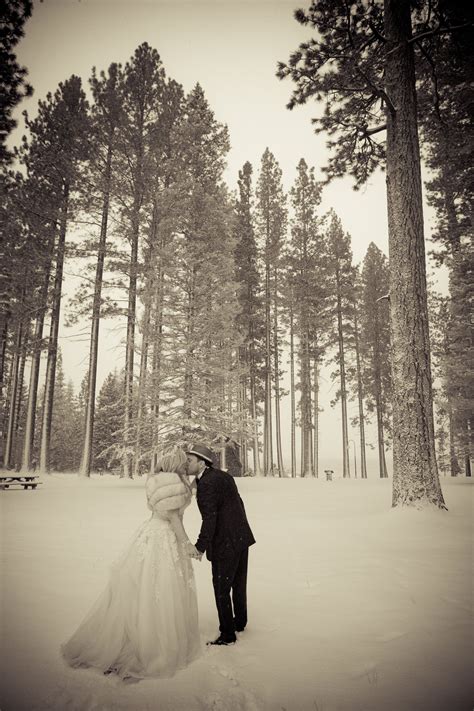 Winter Wonderland Wedding South Lake Tahoe Valhalla Photography