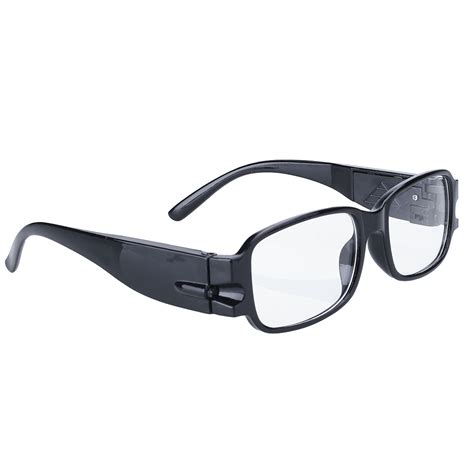 rimmed reading eye glasses eyeglasses bedroom spectacal with led light black ebay